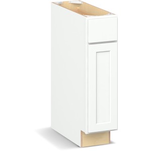 Reliabilt Parkstone II Reliabilt Parkstone II Brilliant White Base Cabinet, 9-in, 1 Door, 1 Drawer - 641555 | Lowe's Pro Supply